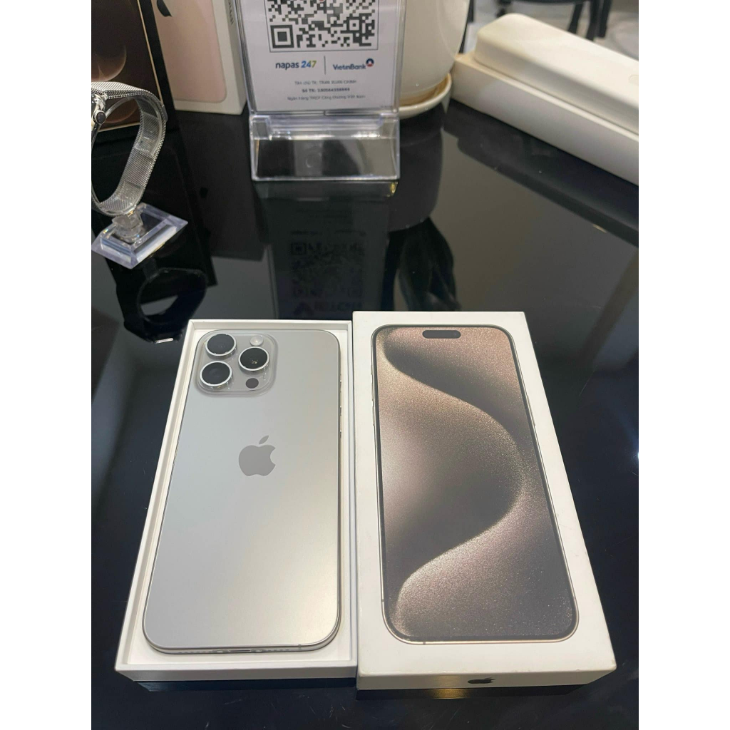 ``siêu phẩm * điện thoại iph 15 prm - seal tháng 11 - 256gb - bảo hành 12 tháng