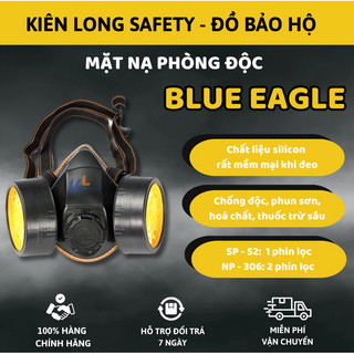 Mặt nạ phòng độc, mặt nạ chống độc 1 phin, 2 phin lọc