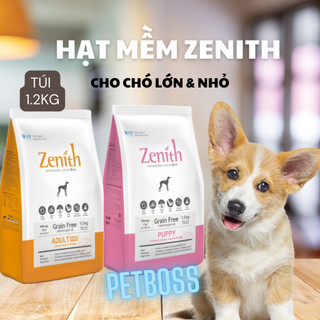 Túi 1.2kg hạt mềm zenith thức ăn cho chó đủ mọi lứa tuổi và giống chó, nk hàn quốc