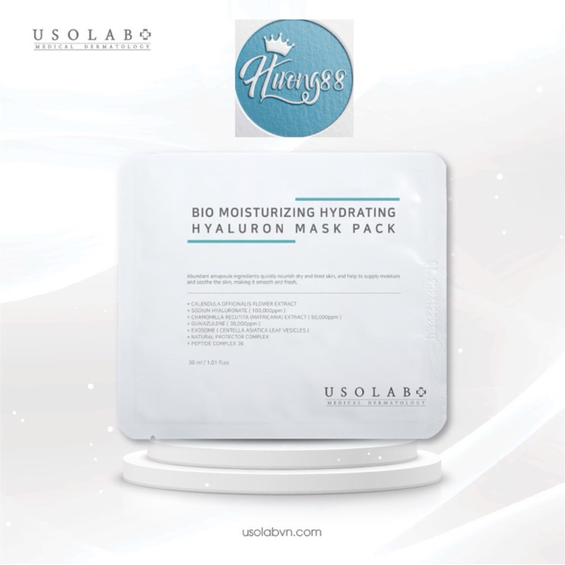 Mặt Nạ Usolab Hyaluronic Cấp Nước