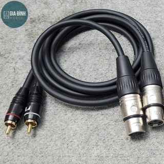 Combo 2 dây canon Cái ra Bông Sen dài 0.8M loại tốt
