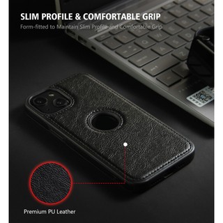 Ốp lưng da dành cho iPhone 15 / 15 Plus / 15 Pro / 15 Pro Max