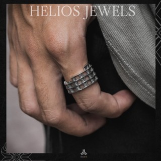 Nhẫn Bạc S925 Rome Helios Silver Original