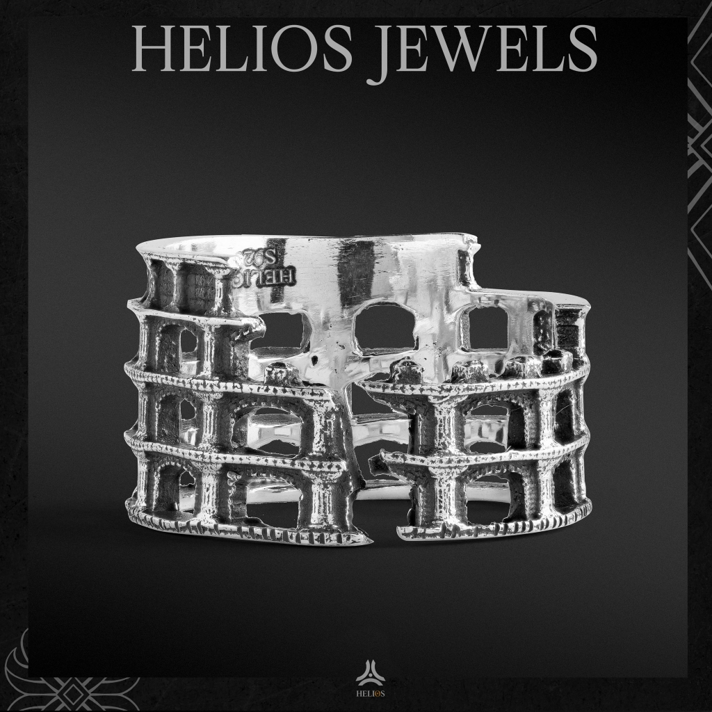 Nhẫn Bạc S925 Rome Helios Silver Original