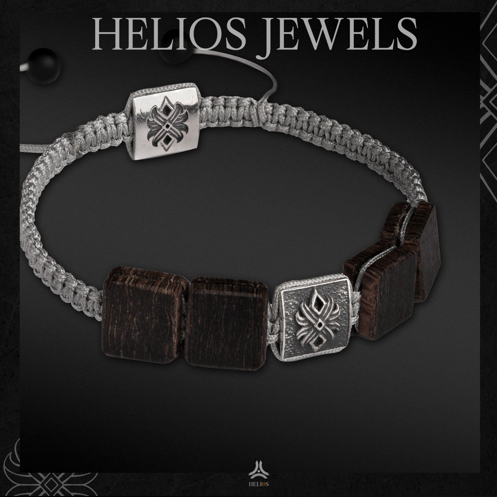 Vòng Tay Bạc S925 Lotus x Tramhuong V2 Helios Silver Original