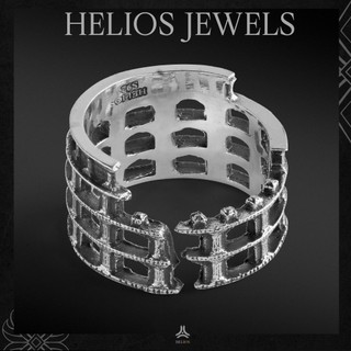Nhẫn Bạc S925 Rome Helios Silver Original