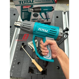 Tb20056 máy thổi nhiệt 2000w / màng hình điện tử / nhiệt độ 50-600°c / luồng không khí: 450/300/450 l/phút