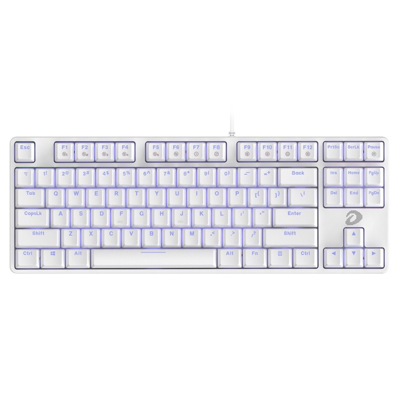 Bàn phím cơ DAREU EK87 - WHITE - Gaming