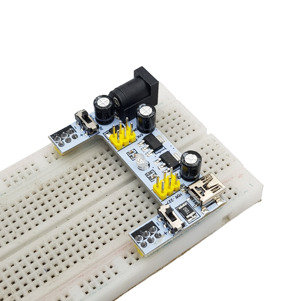 Mạch nguồn cho Testboard Breadboard MB-102 830 ngõ ra 3.3V / 5V