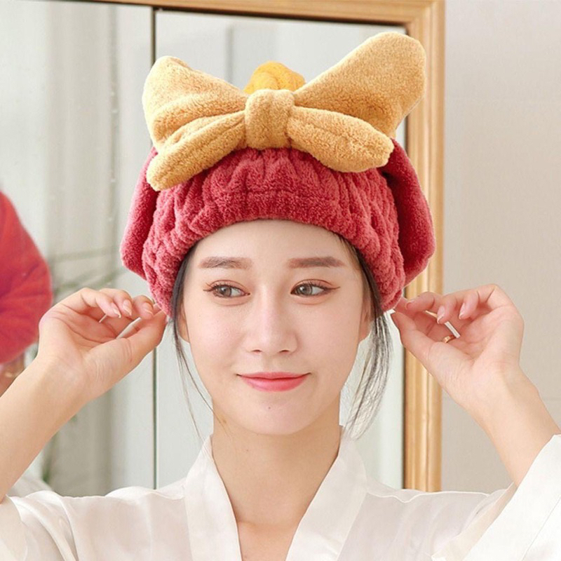 MŨ TẮM, MŨ CHÙM TÓC NHANH KHÔ CÓ NƠ .ĐTLV