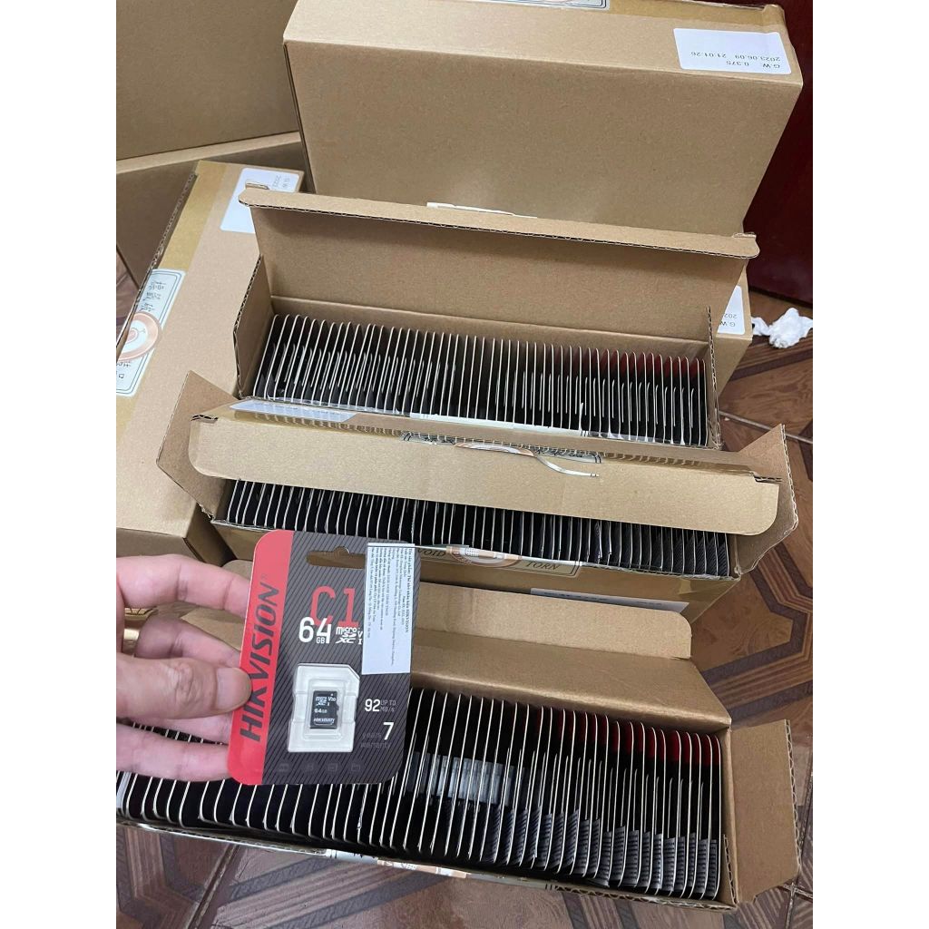 Thẻ nhớ Hikvision 32Gb 64Gb 128GB 92MB/s C1 chính hãng - Bảo Hành 5 Năm