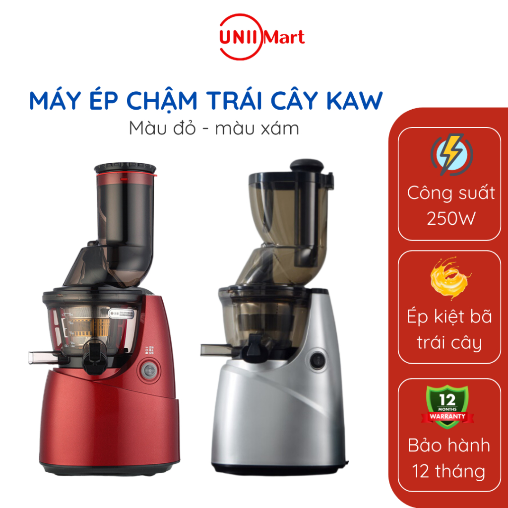 Máy ép chậm công nghiệp KAW công suất lớn 250W - Hàng chính hãng Bảo hành 1 đổi 1