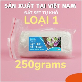 Đất sét Mỹ Thuật TAKACOL đất sét khô làm đồ handmade hoặc làm hoa đất sét.