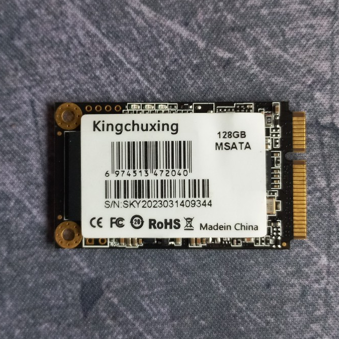 Ổ cứng SSD mSATA 128GB Kingchuxing New 100%