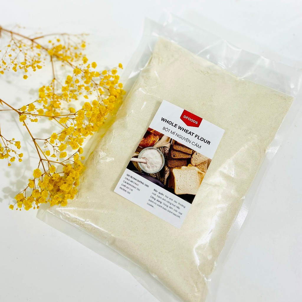 1kg Bột Mì Nguyên Cám Atta Whole Wheat Flour