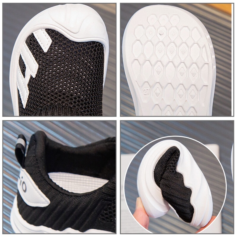 Giày Thể Thao Lưới Thoáng Khí Cho Bé Giày Siêu Êm Mềm Nhẹ Cho Bé Trai Bé Gái G161 Zinkidshop