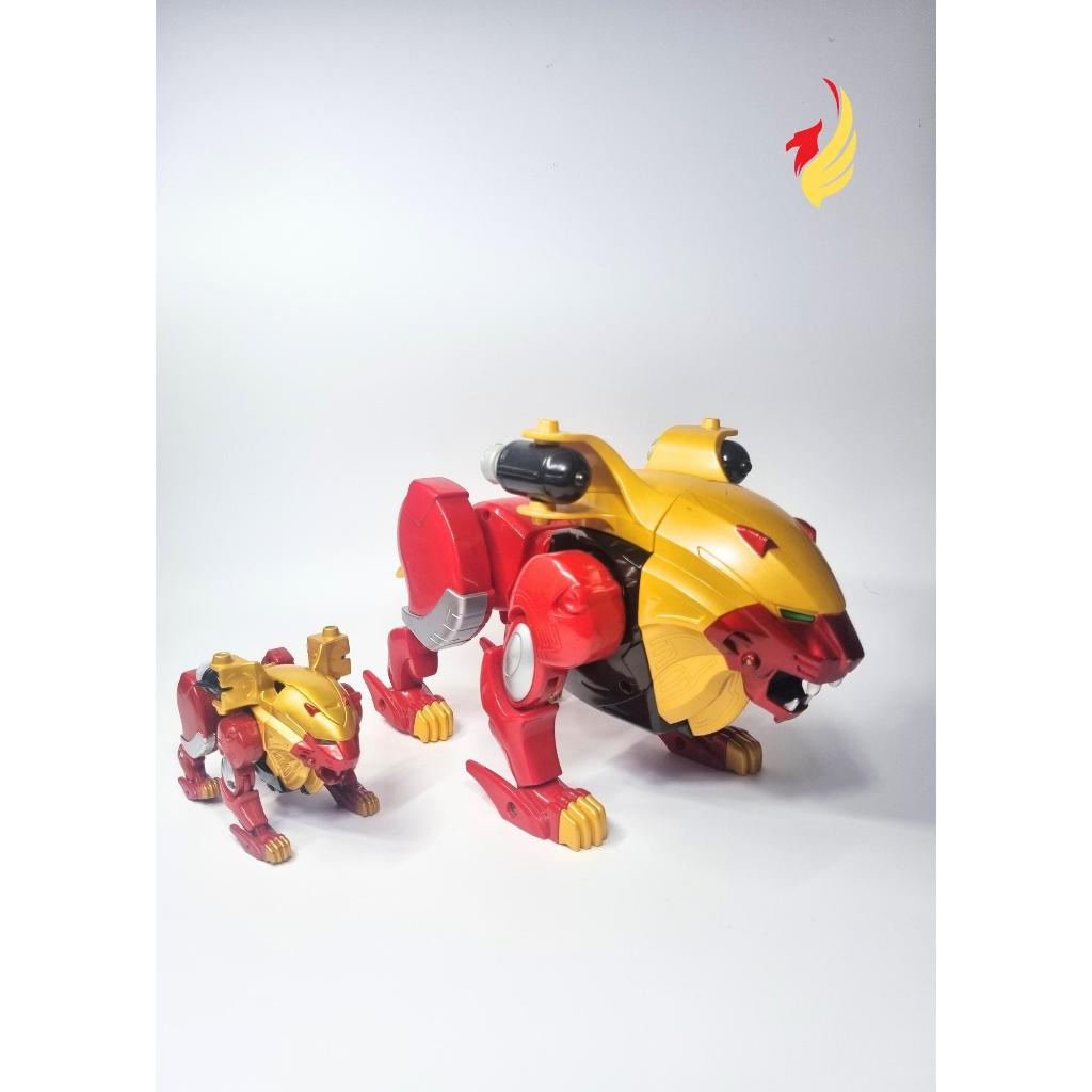 Robot Gaoranger Dx Hàn Quốc hàng chính hãng - Gao sư tử King - Gao Đại Bàng King - Gao Sư Tử God - Hàng 2hand