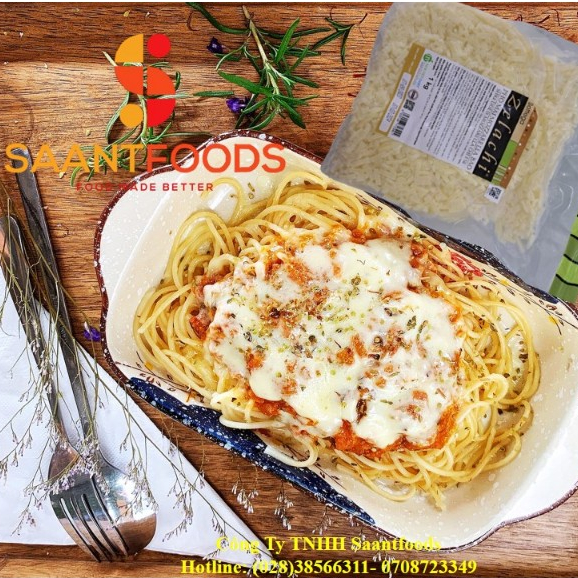 Phô Mai Bào Sơi Zelachi gói nhãn cam  - 1KG