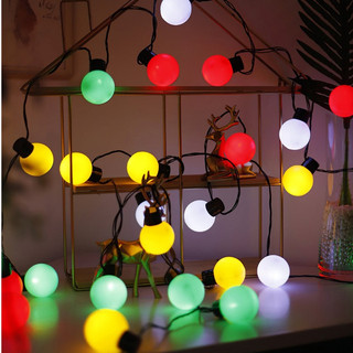 Bộ đèn led dây nhiều mẫu trang trí noel vàng, đủ màu
