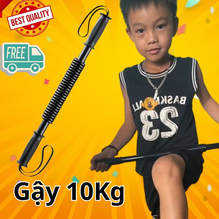 Combo Gậy Bẻ Lò Xo Cho Bé 10kg 20kg 30kg 40kg 50kg 50kg 60kg Tập Cơ Tay Trẻ Em Người Lớn - Hãng dododios