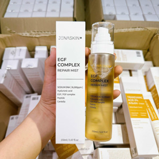 Xịt khoáng dưỡng ẩm Jenaskin, toner dạng xịt, xịt tế bào gốc EGF COMPLEX, dưỡng ẩm, trắng da, ngừa lão hóa