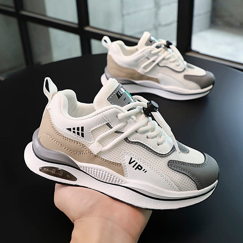 Giày Thể Thao Khóa Dán Chống Trượt Cho Bé Trai Giày Thể Thao Bé Trai