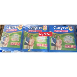 [Mã COSDAY571 -10% đơn 150K] [GIÁ THÙNG 3 GÓI] Tã Bỉm Quần Người Lớn Caryn Mỏng Nhẹ Size M16/L14/XL12/M32/L28/XL24 Miếng