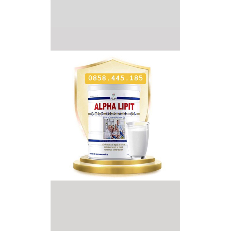 SỮA NON ALPHA LIPIT NUTRITION G9 giúp ăn ngủ ngon