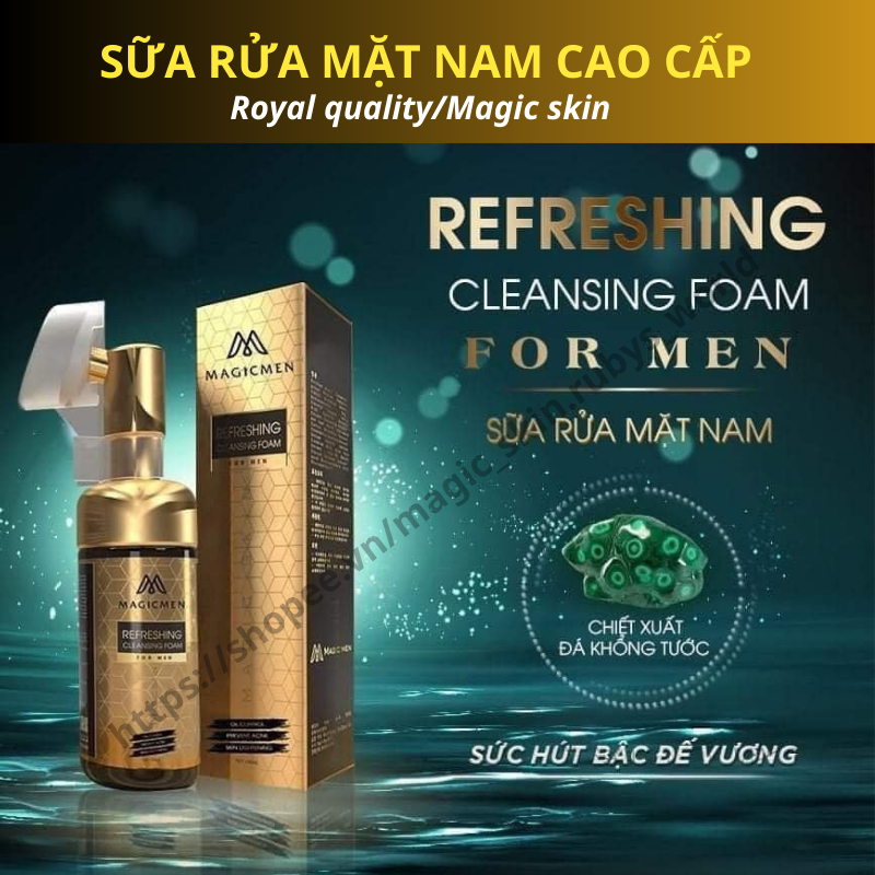 Sữa rửa mặt nam Magic skin_Magic men