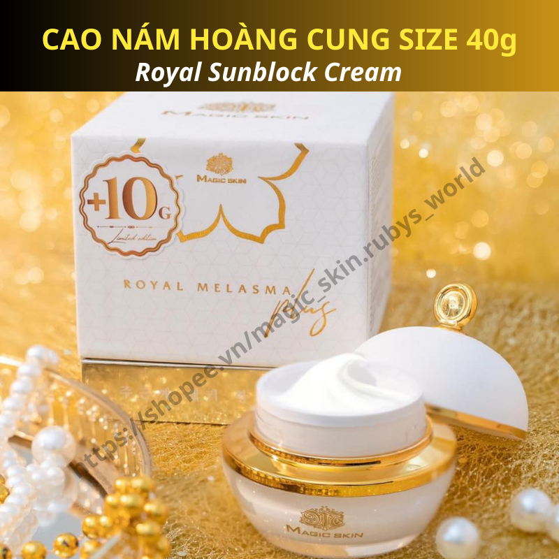 Cao nám kem ngừa nám tàn nhang Magic skin [ Hộp To 40gr]