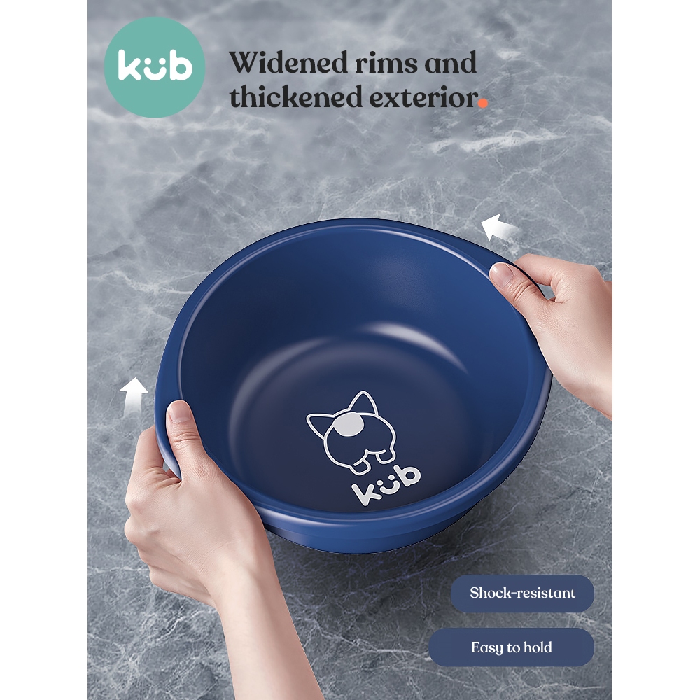 Chậu rửa mặt, tay, chân KUB 2400ml bằng nhựa PP dày dặn, chậu nhựa cho bé