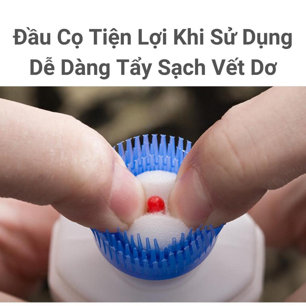 Chai Tẩy Trắng Giày Dép Kèm Đầu Cọ, Nước Tẩy Trắng Giày Túi Xách Tẩy Vết Ổ Vàng Lâu Năm, Bình Vệ Sinh Giày Tiện Lợi