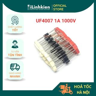 Uf4007 diode xung 1a 1000v dip chính hãng mic đóng dây mylinhkien