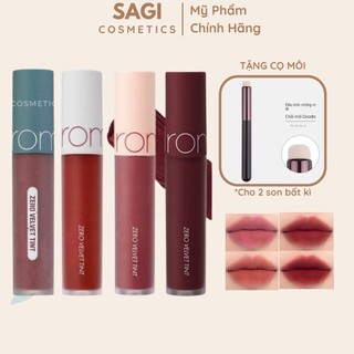 Son Kem Lì Romand Zero Velvet Tint ( Mẫu mới 2020 )