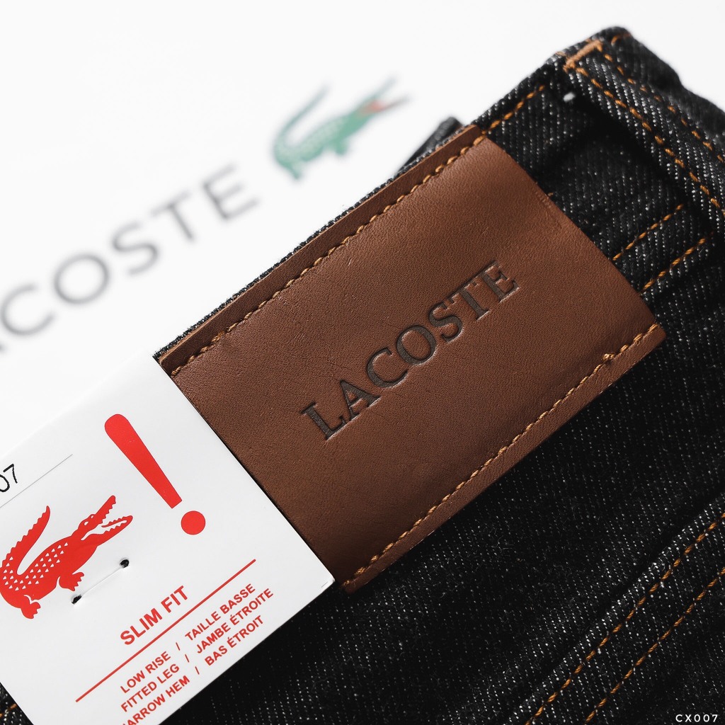 Quần jean dài nam LCST đen tiêu ,Form Slimfit,chất vải co dãn nhẹ,ống quần 14 - 17cm,hàng Vnxk-1033