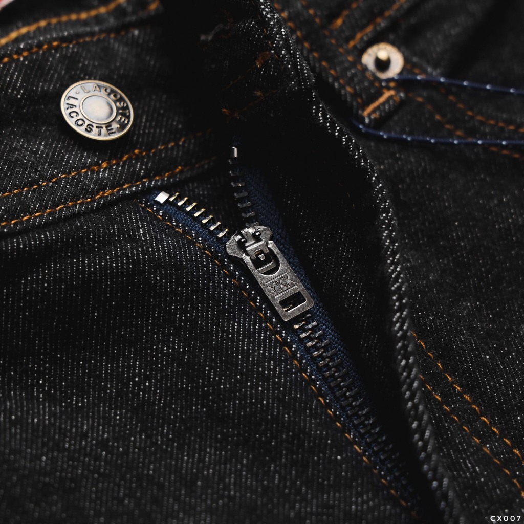 Quần jean dài nam LCST đen tiêu ,Form Slimfit,chất vải co dãn nhẹ,ống quần 14 - 17cm,hàng Vnxk-1033