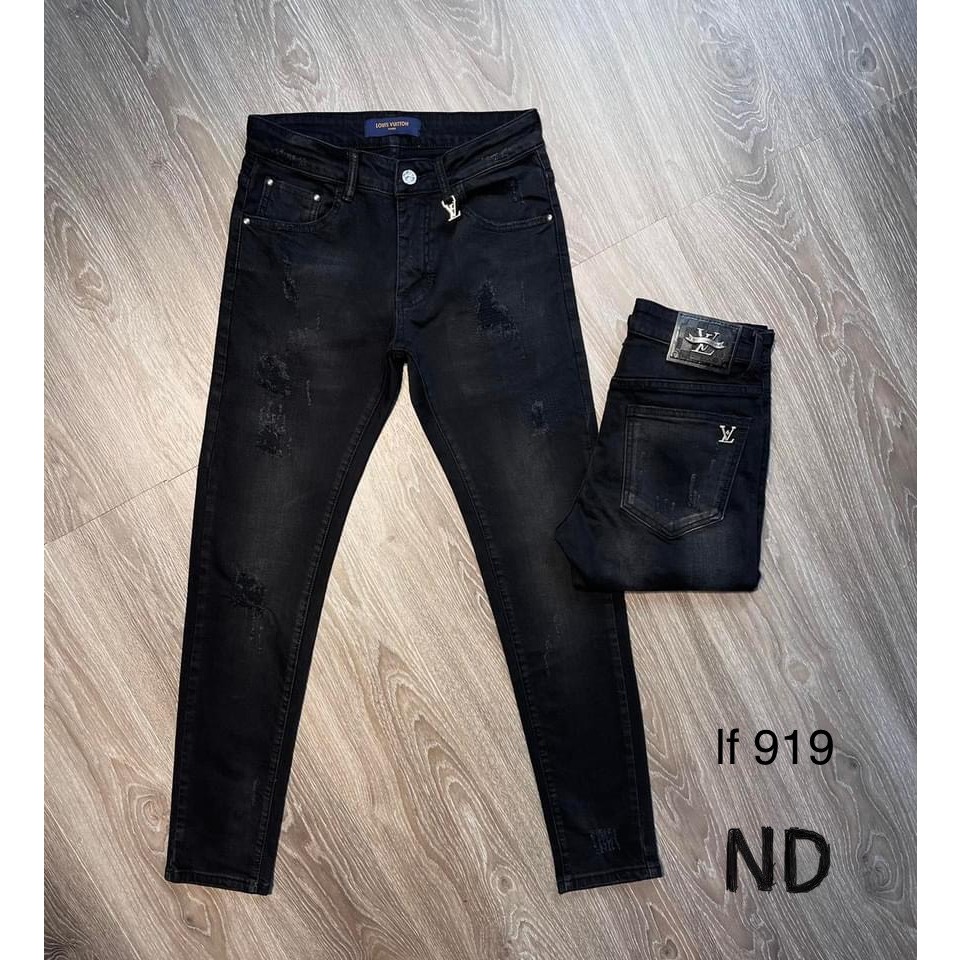 Quần jeans nam AMIRI, quần bò nam amiri thêu chữ hot nhất 2023 quần ngố bò các mẫu hottrend