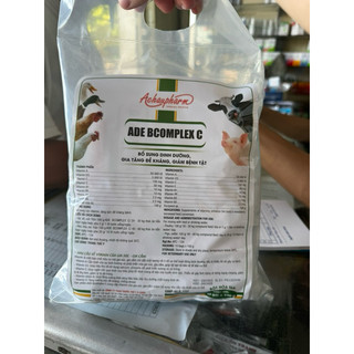 ADE B.Complex C dạng bột bổ sung chất dinh dưỡng cho gia súc gia cầm gói 100gr
