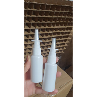 10 CHAI COMBO     XỊT MŨI THẲNG nhựa 5ml 10ml 20ml thân trắng sữa, thân trắng trong