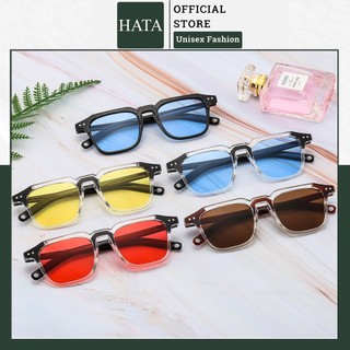 Mắt Kính 2 Chấm Viền Trong Suốt STYLE KPOP K507 Nhiều Màu Hot Trend