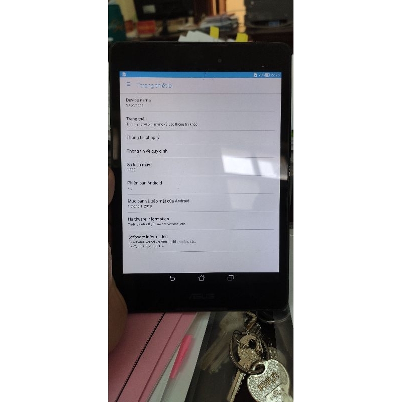 Máy tính bảng ASUS mediapad 8 inch bản mỹ Verion