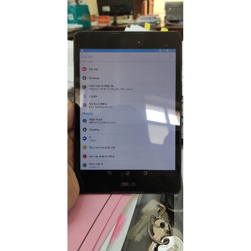 Máy tính bảng ASUS mediapad 8 inch bản mỹ Verion