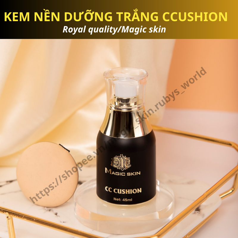 Kem nền chống nắng,che khuyết điểm dưỡng trắng CCushion 5in1 Magic Skin [CHÍNH HÃNG]