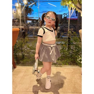 SÉT ÁO CROPTOP SỐ 21 CV CHO BÉ