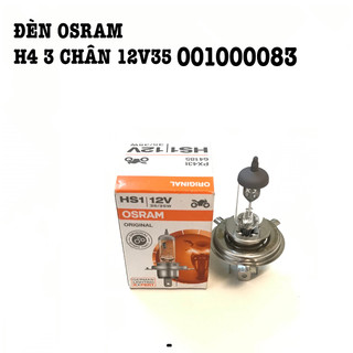Bóng đèn theo xe m5 h4 3 chân osram 12v35w thương hiệu đức gắn xe máy 001000083