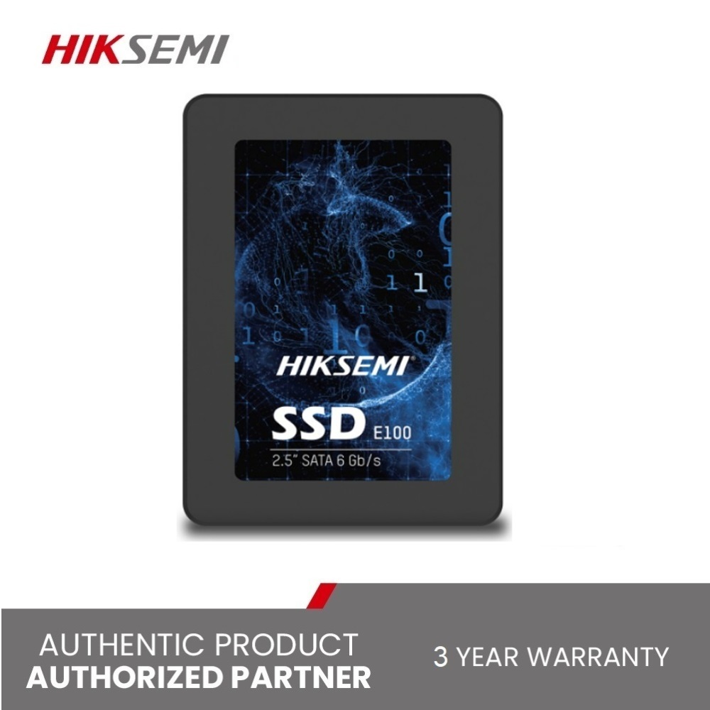 Ổ Cứng SSD 2.5" Hikvison E100 128Gb 256GB 512Gb Sata III - Hàng Chính Hãng Bảo Hành 3 Năm