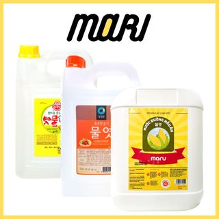 Can mạch nha, nước đường bắp, nước đường nấu ăn