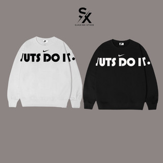Áo nỉ Sweater Nike Just Do It nam nữ chất nỉ bông cotton form rộng unisex oversize hàng chính hãng cao cấp 78