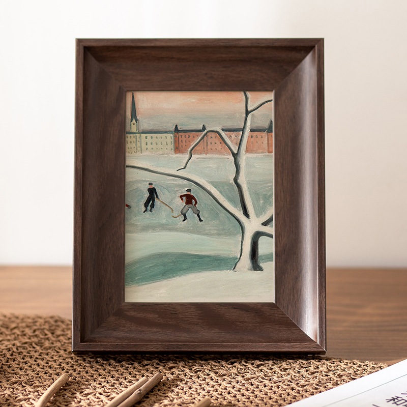 Khung Ảnh Hình Vuông Đơn Giản Sáng Tạo Trang Trí Nhà Cửa Quà Tặng  MinoFrame KHV19