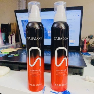 Mousse tạo kiểu tóc Mosse 300ml, keo xịt muốt bọt tạo kiểu tóc SABALON, Keo Bọt Sabalon Nội Địa Trung
